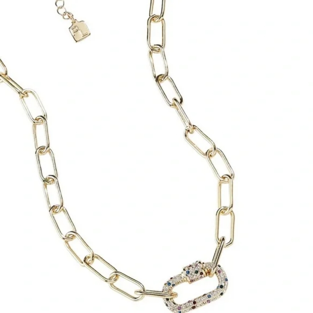 Park lane christmas confetti necklace
